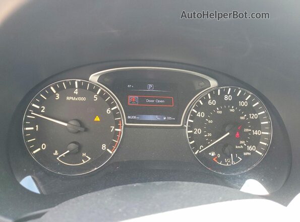 1N4AL3AP6HC212068 2017 NISSAN ALTIMA Silver Instrument cluster view