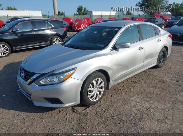 1N4AL3AP6HC251436 2017 NISSAN ALTIMA Серебряный Передняя левая четверть