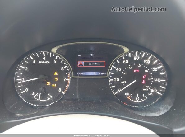 1N4AL3AP6HC275686 2017 NISSAN ALTIMA Black Widok tylnych siedzeń