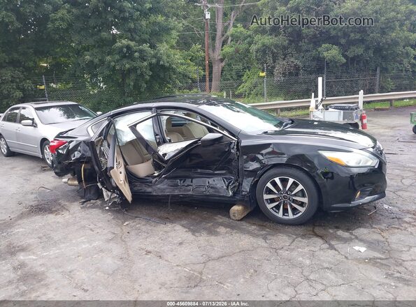 1N4AL3AP6HC275686 2017 NISSAN ALTIMA Black Widok wnętrza z tyłu