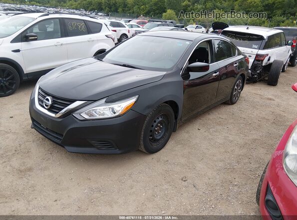 1N4AL3AP6HC278474 2017 NISSAN ALTIMA Черный Передняя левая четверть