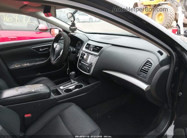 1N4AL3AP6HC278474 2017 NISSAN ALTIMA Черный Вид салона спереди