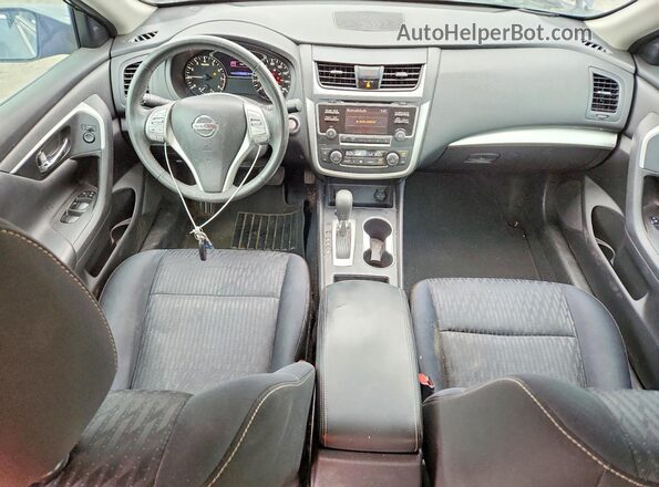 1N4AL3AP6HC283836 2017 NISSAN ALTIMA Black წინა პანელის ხედი