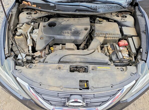 1N4AL3AP6HC283836 2017 NISSAN ALTIMA Black უკანა სალონის ხედი