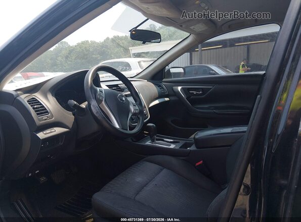 1N4AL3AP6HN320775 2017 NISSAN ALTIMA Black წინა სალონის ხედი
