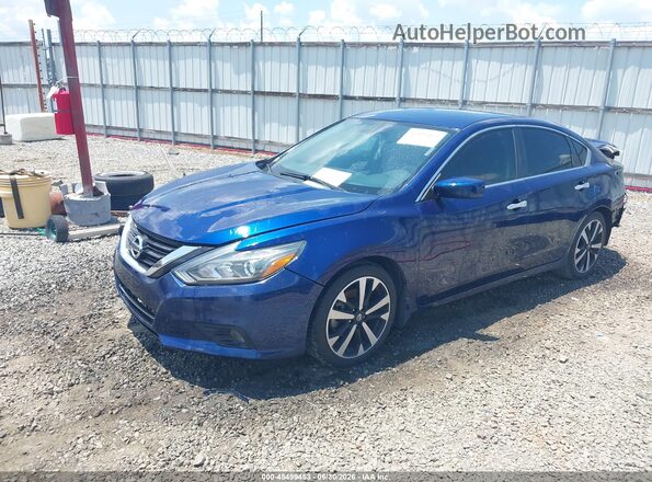 1N4AL3AP6JC105057 2018 NISSAN ALTIMA Blue Vista tres cuartos delantera izquierda