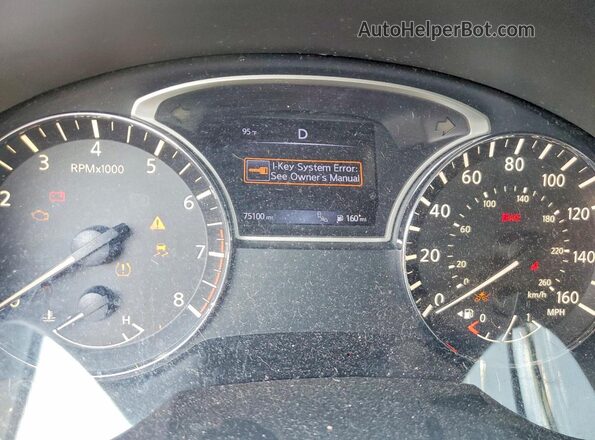 1N4AL3AP6JC125499 2018 NISSAN ALTIMA Black ხელსაწყოთა პანელის ხედი