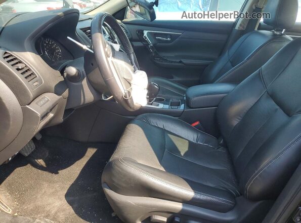 1N4AL3AP6JC125499 2018 NISSAN ALTIMA Black წინა სალონის ხედი