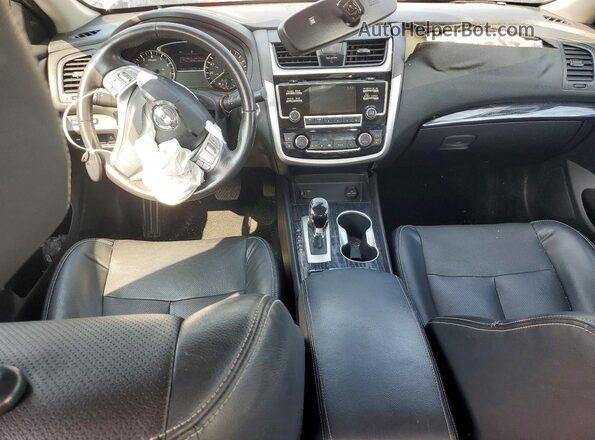 1N4AL3AP6JC125499 2018 NISSAN ALTIMA Black წინა პანელის ხედი