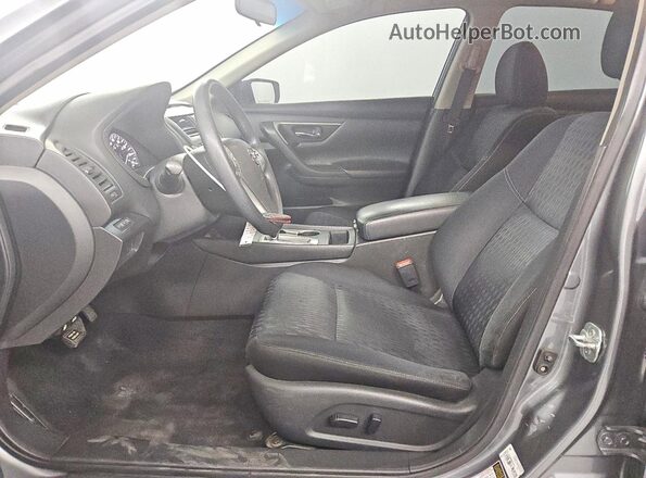 1N4AL3AP6JC129276 2018 NISSAN ALTIMA Gray წინა სალონის ხედი