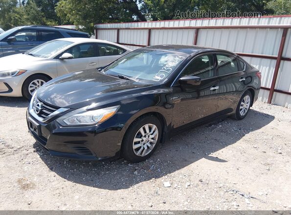 1N4AL3AP6JC129729 2018 NISSAN ALTIMA Black წინა მარცხენა ხედი სამი მეოთხედიდან