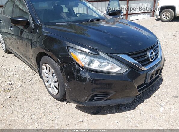 1N4AL3AP6JC129729 2018 NISSAN ALTIMA Black წინა ხედი