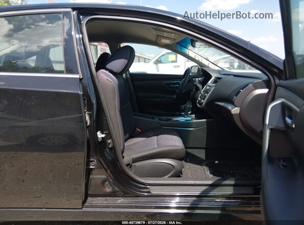 1N4AL3AP6JC129729 2018 NISSAN ALTIMA Black წინა სალონის ხედი