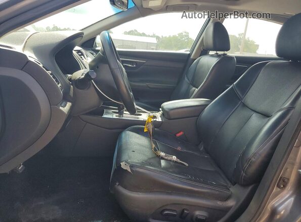 1N4AL3AP6JC146742 2018 NISSAN ALTIMA Gray Widok wnętrza z przodu