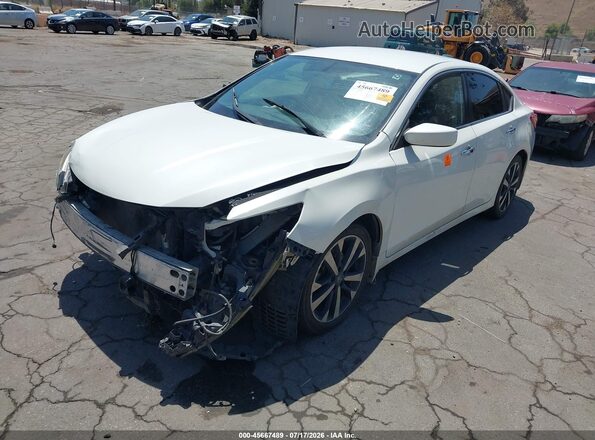 1N4AL3AP6JC151567 2018 NISSAN ALTIMA White Przód lewy