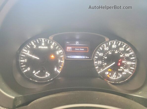 1N4AL3AP6JC169891 2018 NISSAN ALTIMA Gray Вид щитка приладів