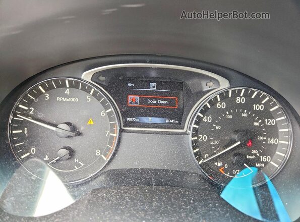 1N4AL3AP6JC220810 2018 NISSAN ALTIMA White ხელსაწყოთა პანელის ხედი