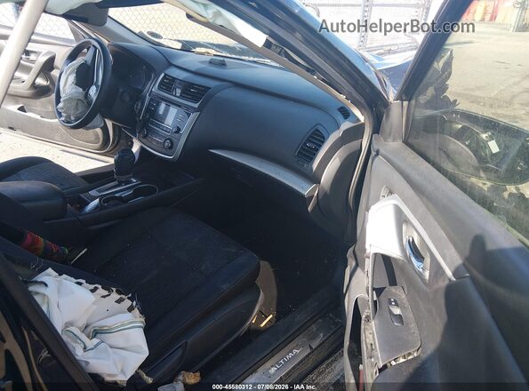 1N4AL3AP6JC221682 2018 NISSAN ALTIMA Black წინა სალონის ხედი
