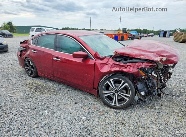 1N4AL3AP6JC472279 2018 NISSAN ALTIMA Красный Передняя правая четверть