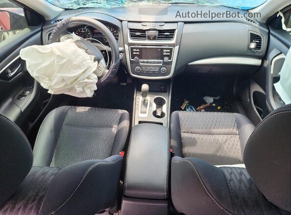 1N4AL3AP6JC472279 2018 NISSAN ALTIMA Красный Вид панели приборов