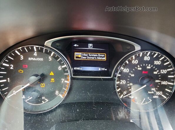 1N4AL3AP6JC472279 2018 NISSAN ALTIMA Красный Вид щитка приборов