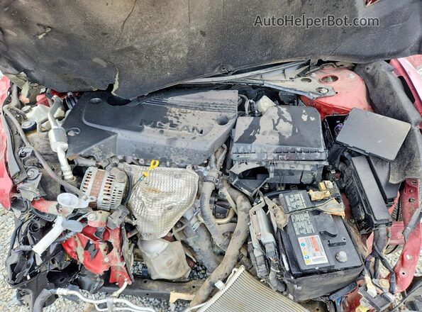 1N4AL3AP6JC472279 2018 NISSAN ALTIMA Красный Вид задней части салона