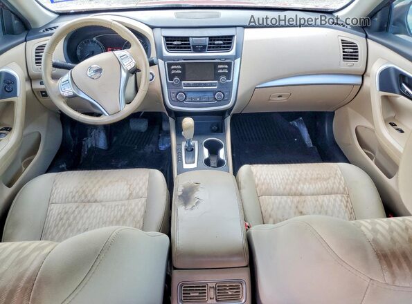 1N4AL3AP7GC115315 2016 NISSAN ALTIMA Maroon წინა პანელის ხედი