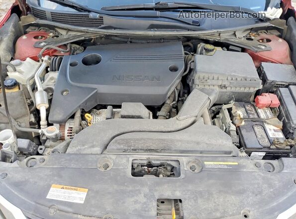 1N4AL3AP7GC115315 2016 NISSAN ALTIMA Maroon უკანა სალონის ხედი
