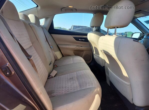 1N4AL3AP7GC136133 2016 NISSAN ALTIMA Charcoal Widok tylnych siedzeń