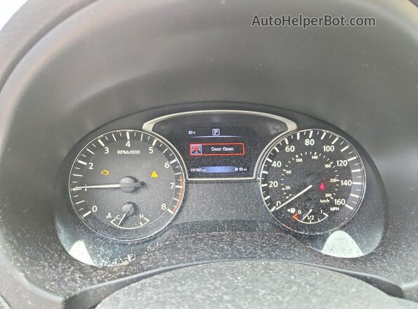 1N4AL3AP7GC137671 2016 NISSAN ALTIMA White ხელსაწყოთა პანელის ხედი