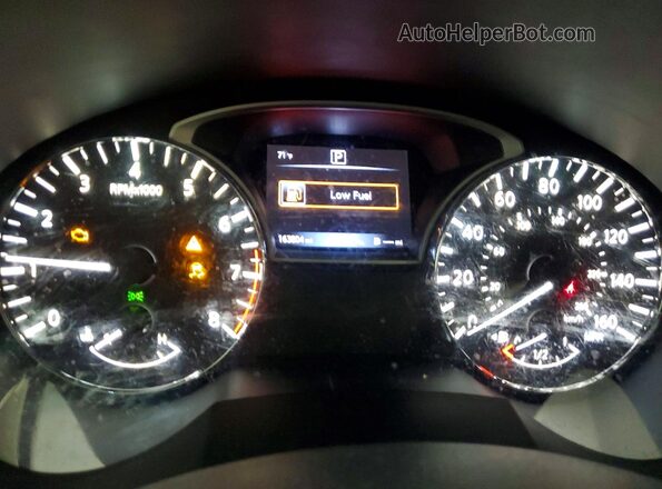 1N4AL3AP7GC145513 2016 NISSAN ALTIMA Silver Widok zestawu wskaźników