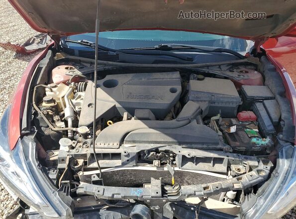 1N4AL3AP7GC168158 2016 NISSAN ALTIMA Maroon Rear interior view