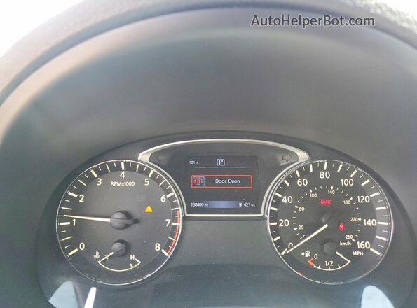 1N4AL3AP7GC168158 2016 NISSAN ALTIMA Maroon Instrument cluster view