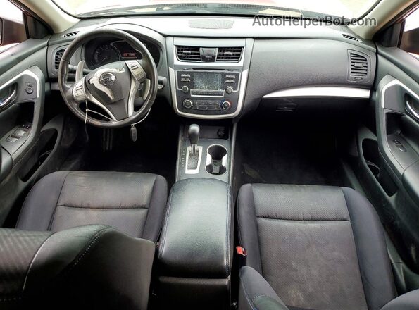 1N4AL3AP7GC172923 2016 NISSAN ALTIMA Red Dashboard view