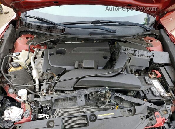 1N4AL3AP7GC172923 2016 NISSAN ALTIMA Red Rear interior view