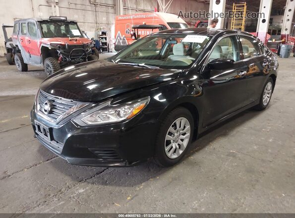1N4AL3AP7GC219271 2016 NISSAN ALTIMA Черный Передняя левая четверть