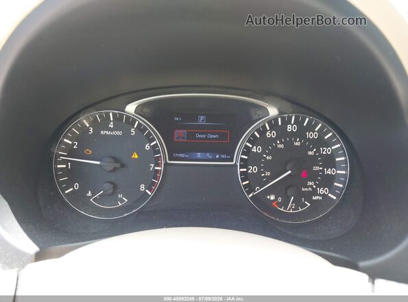 1N4AL3AP7GC291717 2016 NISSAN ALTIMA White Widok tylnych siedzeń