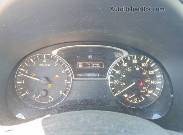1N4AL3AP7GC294004 2016 NISSAN ALTIMA Black Vista del cuadro de instrumentos