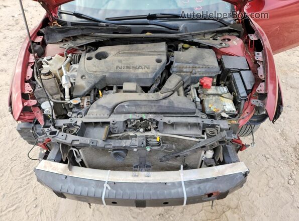 1N4AL3AP7GN308178 2016 NISSAN ALTIMA Бордовый Вид задней части салона