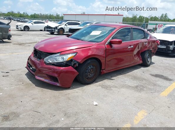 1N4AL3AP7GN366713 2016 NISSAN ALTIMA Red წინა მარცხენა ხედი სამი მეოთხედიდან