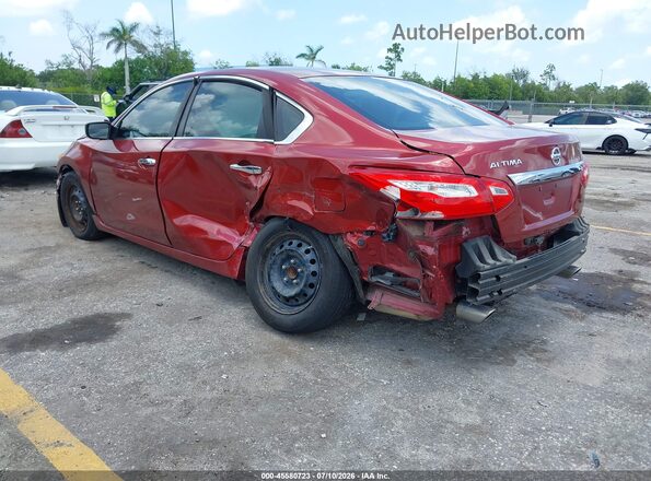 1N4AL3AP7GN366713 2016 NISSAN ALTIMA Red უკანა მარცხენა