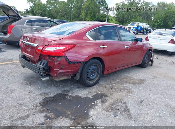 1N4AL3AP7GN366713 2016 NISSAN ALTIMA Red უკანა მარჯვენა