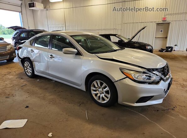 1N4AL3AP7GN371247 2016 NISSAN ALTIMA Серебряный Передняя правая четверть