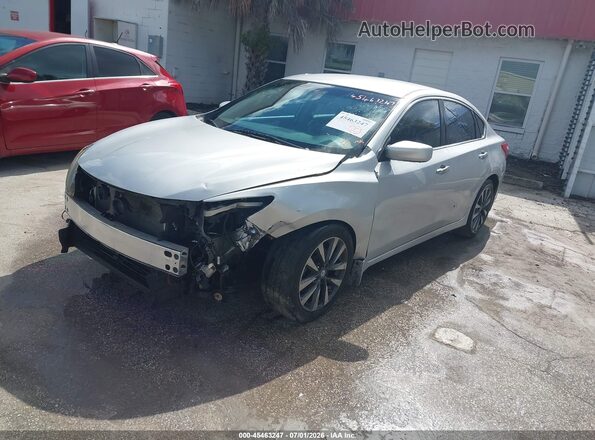 1N4AL3AP7HC132164 2017 NISSAN ALTIMA Silver Передня ліва чверть