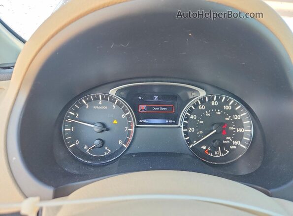 1N4AL3AP7HC134688 2017 NISSAN ALTIMA Коричневый Вид щитка приборов