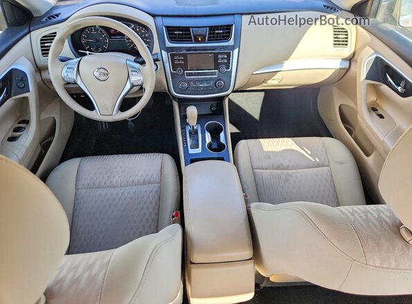 1N4AL3AP7HC134688 2017 NISSAN ALTIMA Коричневый Вид панели приборов