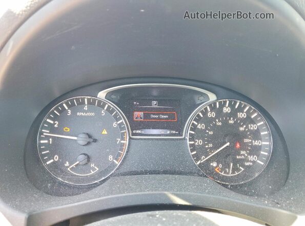 1N4AL3AP7HC148316 2017 NISSAN ALTIMA White Vista del cuadro de instrumentos