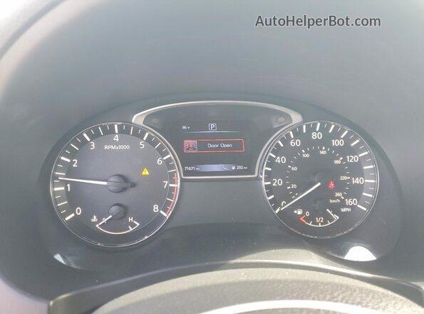 1N4AL3AP7HC173376 2017 NISSAN ALTIMA Gray ხელსაწყოთა პანელის ხედი