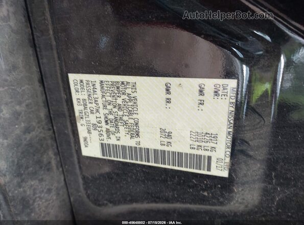 1N4AL3AP7HC193563 2017 NISSAN ALTIMA Black Вид підкапотного простору
