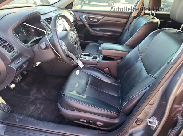 1N4AL3AP7HC203699 2017 NISSAN ALTIMA Gray Вид салону спереду